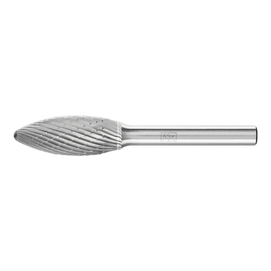 PFERD TOOLS Hartmetall Frässtift Flamme B Ø 12x30mm Schaft-Ø 6 mm Z3P universal mittel kreuzverzahnt