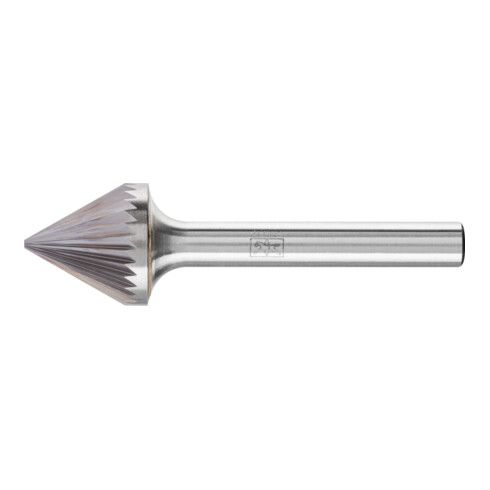 PFERD TOOLS Hartmetall Frässtift Kegelsenk KSJ 60° Ø 16x13 mm Schaft-Ø 6 mm Z3 universal mittel