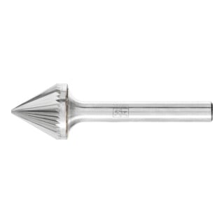 PFERD TOOLS Hartmetall Frässtift Kegelsenk KSJ 60° Ø 16x13 mm Schaft-Ø 6 mm Z5 universal fein
