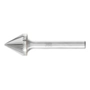 PFERD TOOLS Hartmetall Frässtift Kegelsenk KSJ 60° Ø 16x13 mm Schaft-Ø 6 mm Z5 universal fein