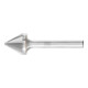 PFERD TOOLS Hartmetall Frässtift Kegelsenk KSJ 60° Ø 16x13 mm Schaft-Ø 6 mm Z5 universal fein-1