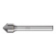 PFERD TOOLS Hartmetall Frässtift Kegelsenk KSK 90° Ø 10x05 mm Schaft-Ø 6 mm Z3 universal mittel-1