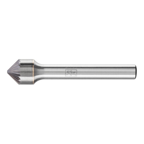 PFERD TOOLS Hartmetall Frässtift Kegelsenk KSK 90° Ø 10x05 mm Schaft-Ø 6 mm Z3 universal mittel
