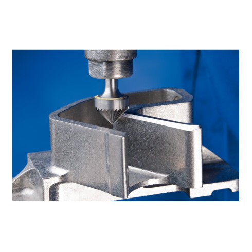 PFERD TOOLS Hartmetall Frässtift Kegelsenk KSK 90° Ø 16x08 mm Schaft-Ø 6 mm Z3 universal mittel