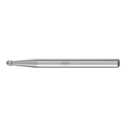 PFERD TOOLS Hartmetall Frässtift Kugel KUD Ø 02x1,5 mm Schaft-Ø 3 mm Z5 universal fein