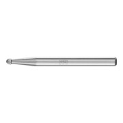 PFERD TOOLS Hartmetall Frässtift Kugel KUD Ø 02x1,5 mm Schaft-Ø 3 mm Z5 universal fein