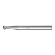 PFERD TOOLS Hartmetall Frässtift Kugel KUD Ø 03x02 mm Schaft-Ø 3 mm Z5 universal fein