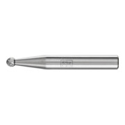 PFERD TOOLS Hartmetall Frässtift Kugel KUD Ø 04x03 mm Schaft-Ø 6 mm Z3P universal mittel kreuzverzahnt