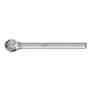 PFERD TOOLS Hartmetall Frässtift Kugel KUD Ø 06x05 mm Schaft-Ø 3 mm Z3P universal mittel kreuzverzahnt