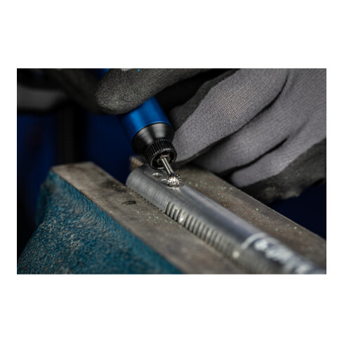 PFERD TOOLS Hartmetall Frässtift Kugel KUD Ø 06x05 mm Schaft-Ø 3 mm Z3P universal mittel kreuzverzahnt