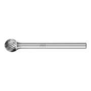 PFERD TOOLS Hartmetall Frässtift Kugel KUD Ø 06x05 mm Schaft-Ø 3 mm Z5 universal fein