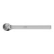 PFERD TOOLS Hartmetall Frässtift Kugel KUD Ø 06x05 mm Schaft-Ø 3 mm Z5 universal fein-1
