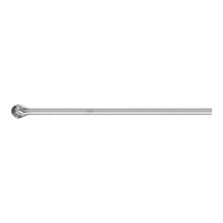 PFERD TOOLS Hartmetall Frässtift Kugel KUD Ø 06x05 mm Schaft-Ø 3x75 mm Z3P universal mittel kreuzverzahnt