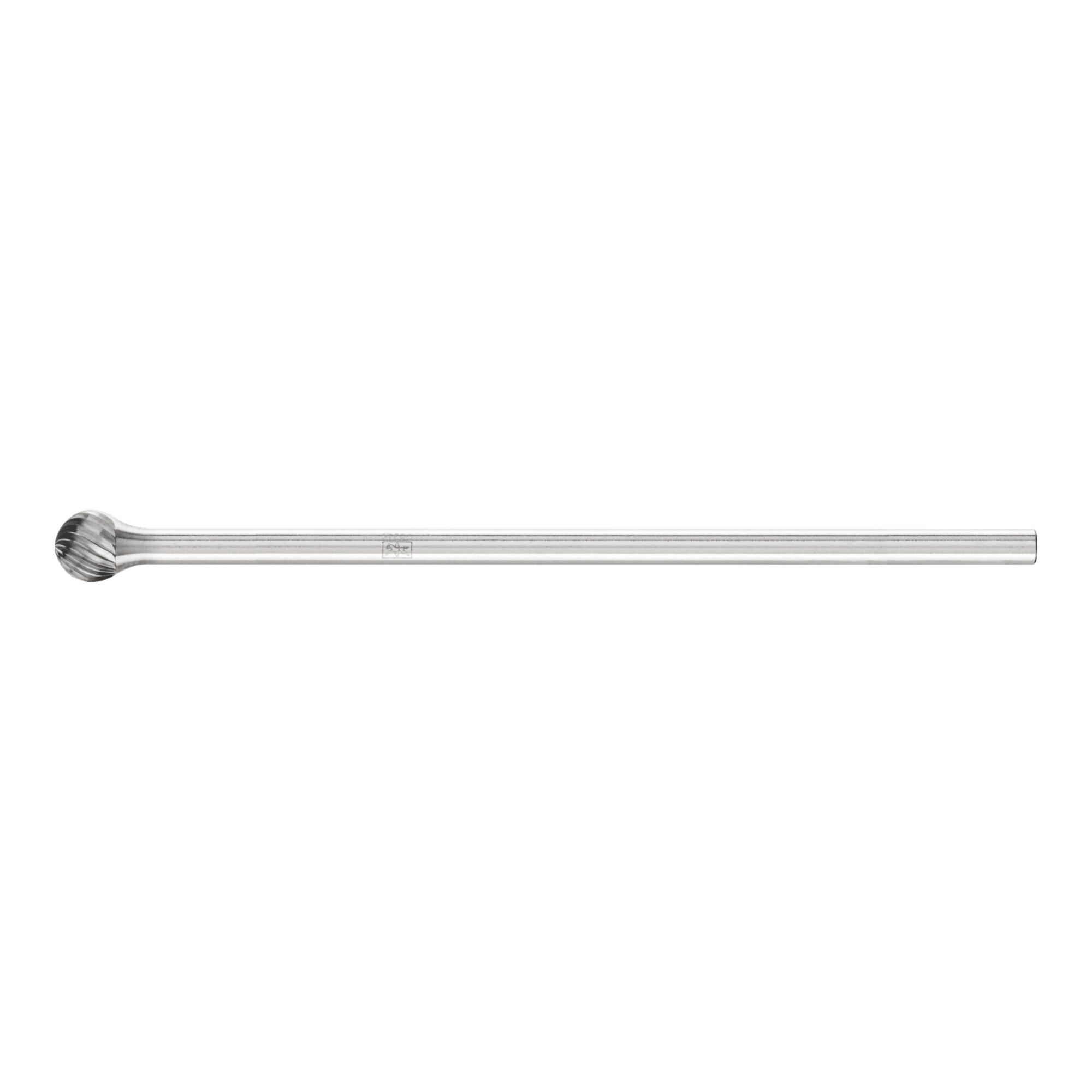 PFERD TOOLS Hartmetall Frässtift Kugel KUD Ø 06x05 mm Schaft-Ø 3x75 mm Z5 universal fein