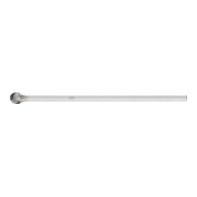 PFERD TOOLS Hartmetall Frässtift Kugel KUD Ø 06x05 mm Schaft-Ø 3x75 mm Z5 universal fein