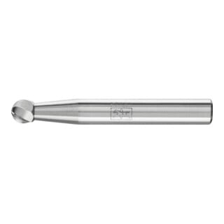 PFERD TOOLS Hartmetall Frässtift Kugel KUD Ø 06x05 mm Schaft-Ø 6 mm Z1 universal grob