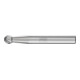 PFERD TOOLS Hartmetall Frässtift Kugel KUD Ø 06x05 mm Schaft-Ø 6 mm Z3 universal mittel-1