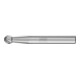 PFERD TOOLS Hartmetall Frässtift Kugel KUD Ø 06x05 mm Schaft-Ø 6 mm Z3 universal mittel-1