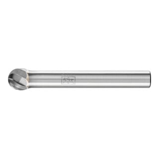 PFERD TOOLS Hartmetall Frässtift Kugel KUD Ø 08x07 mm Schaft-Ø 6 mm Z1 universal grob