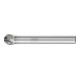 PFERD TOOLS Hartmetall Frässtift Kugel KUD Ø 08x07 mm Schaft-Ø 6 mm Z1 universal grob-1