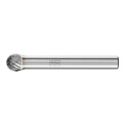 PFERD TOOLS Hartmetall Frässtift Kugel KUD Ø 08x07 mm Schaft-Ø 6 mm Z4 universal mittel fein