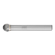 PFERD TOOLS Hartmetall Frässtift Kugel KUD Ø 08x07 mm Schaft-Ø 6 mm Z4 universal mittel fein