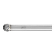 PFERD TOOLS Hartmetall Frässtift Kugel KUD Ø 08x20mm Schaft-Ø 6 mm Z3P universal mittel kreuzverzahnt