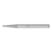 PFERD TOOLS Hartmetall Frässtift Kugel KUD Ø 1,5x1 mm Schaft-Ø 3 mm Z5 universal fein