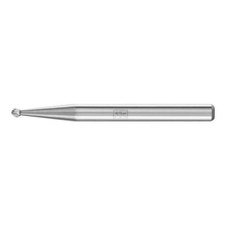 PFERD TOOLS Hartmetall Frässtift Kugel KUD Ø 1,5x1 mm Schaft-Ø 3 mm Z5 universal fein