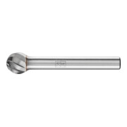 PFERD TOOLS Hartmetall Frässtift Kugel KUD Ø 10x09 mm Schaft-Ø 6 mm Z1 universal grob