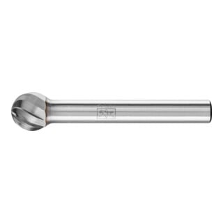 PFERD TOOLS Hartmetall Frässtift Kugel KUD Ø 10x09 mm Schaft-Ø 6 mm Z1 universal grob