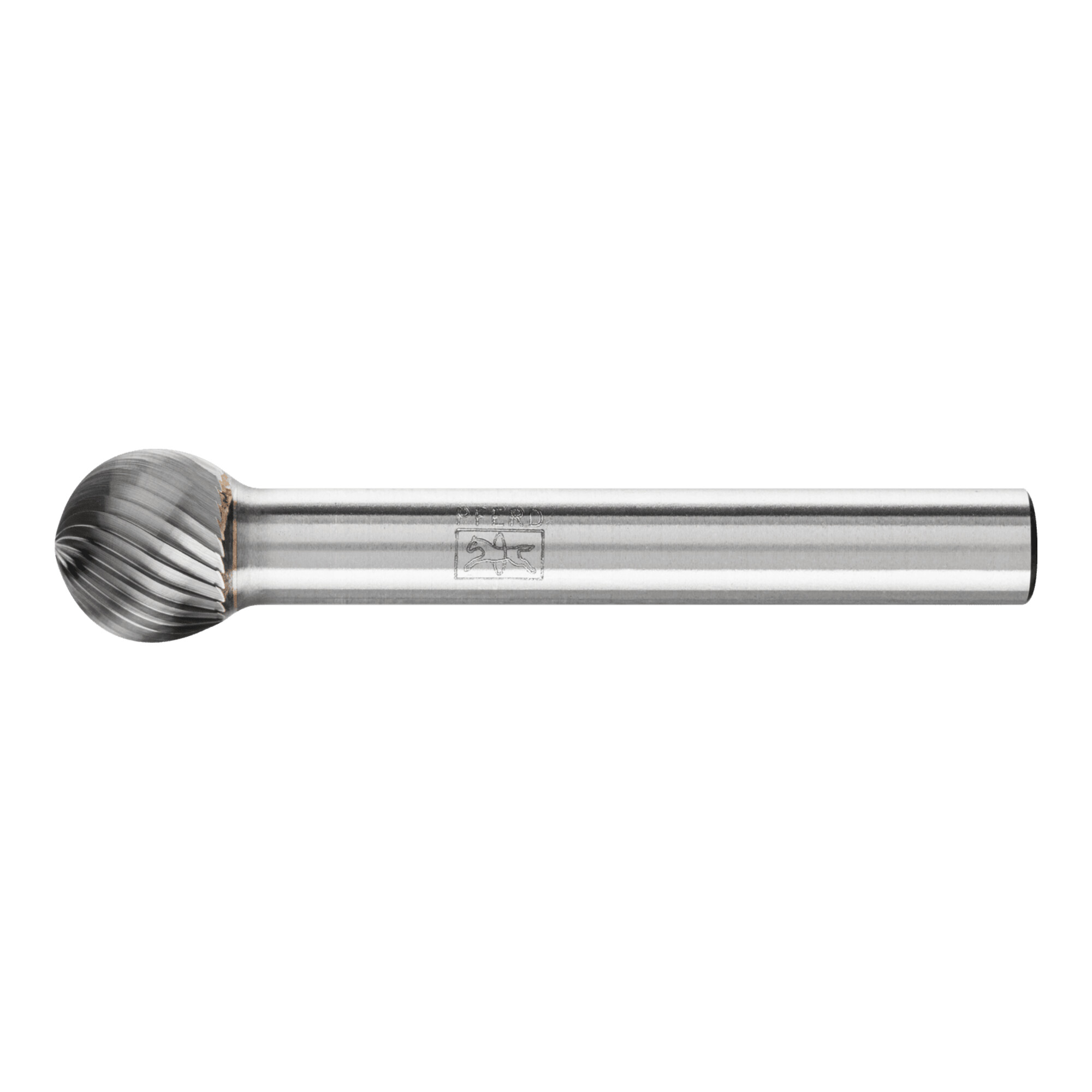 PFERD TOOLS Hartmetall Frässtift Kugel KUD Ø 10x09 mm Schaft-Ø 6 mm Z5 universal fein
