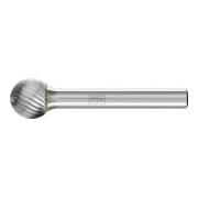 PFERD TOOLS Hartmetall Frässtift Kugel KUD Ø 12x10mmSchaft-Ø 6 mm Z3 universal mittel