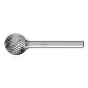 PFERD TOOLS Hartmetall Frässtift Kugel KUD Ø 16x14 mm Schaft-Ø 6 mm Z3P universal mittel kreuzverzahnt