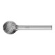 PFERD TOOLS Hartmetall Frässtift Kugel KUD Ø 16x14 mm Schaft-Ø 6 mm Z4 universal mittel fein-1