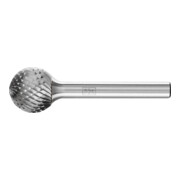 PFERD TOOLS Hartmetall Frässtift Kugel KUD Ø 16x14 mm Schaft-Ø 6 mm Z4 universal mittel fein