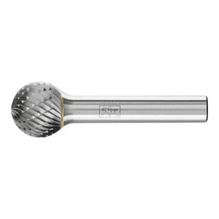 PFERD TOOLS Hartmetall Frässtift Kugel KUD Ø 16x14 mm Schaft-Ø 8 mm Z3P universal mittel kreuzverzahnt