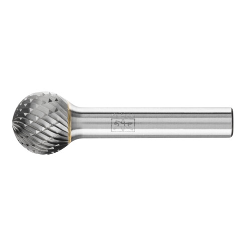 PFERD TOOLS Hartmetall Frässtift Kugel KUD Ø 16x14 mm Schaft-Ø 8 mm Z3P universal mittel kreuzverzahnt