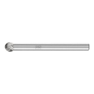 PFERD TOOLS Hartmetall Frässtift Kugel KUD Ø 04x03 mm Schaft-Ø 3 mm Z5 universal fein