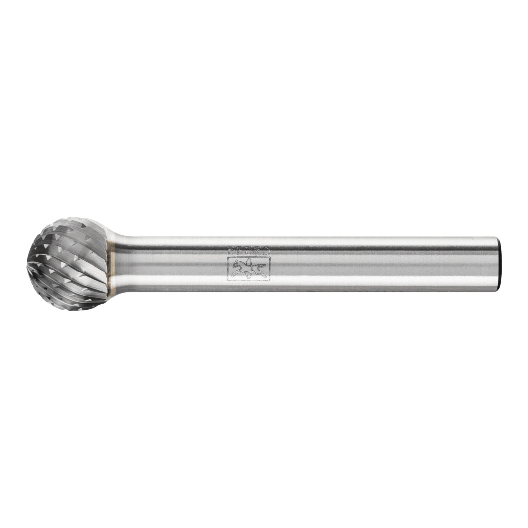 PFERD TOOLS Hartmetall Frässtift Kugel KUD Ø 10x09 mm Schaft-Ø 6 mm Z4 universal mittel fein