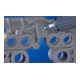 PFERD TOOLS Hartmetall Frässtift Kugel KUD Ø 12x10mm Schaft-Ø 6 mm Z3P universal mittel kreuzverzahnt