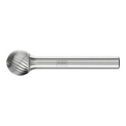 PFERD TOOLS Hartmetall Frässtift Kugel KUD Ø 12x10mmSchaft-Ø 6 mm Z3 universal mittel-1