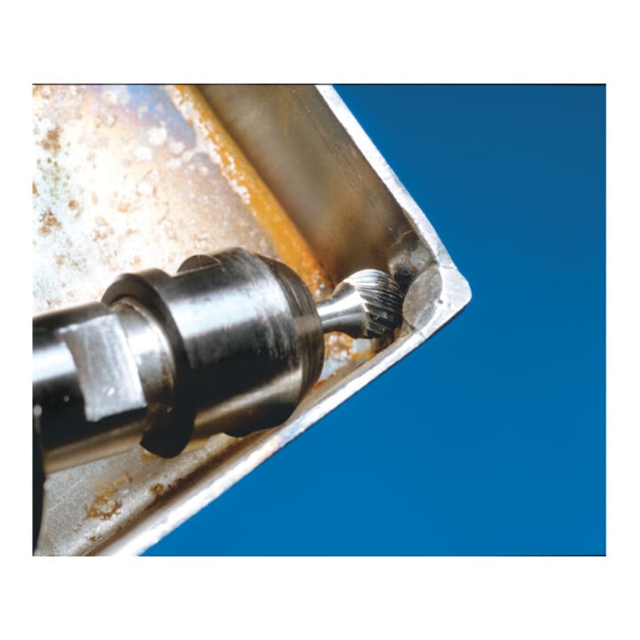 PFERD TOOLS Hartmetall Frässtift Kugel KUD Ø 12x10mmSchaft-Ø 6 mm Z3 universal mittel