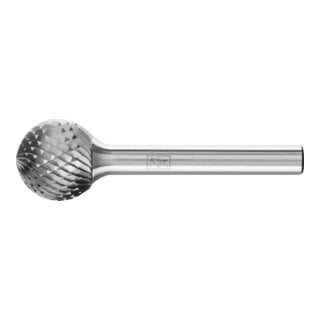 PFERD TOOLS Hartmetall Frässtift Kugel KUD Ø 16x14 mm Schaft-Ø 6 mm Z4 universal mittel fein