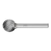PFERD TOOLS Hartmetall Frässtift Kugel KUD Ø 16x14 mm Schaft-Ø 6 mm Z4 universal mittel fein-1