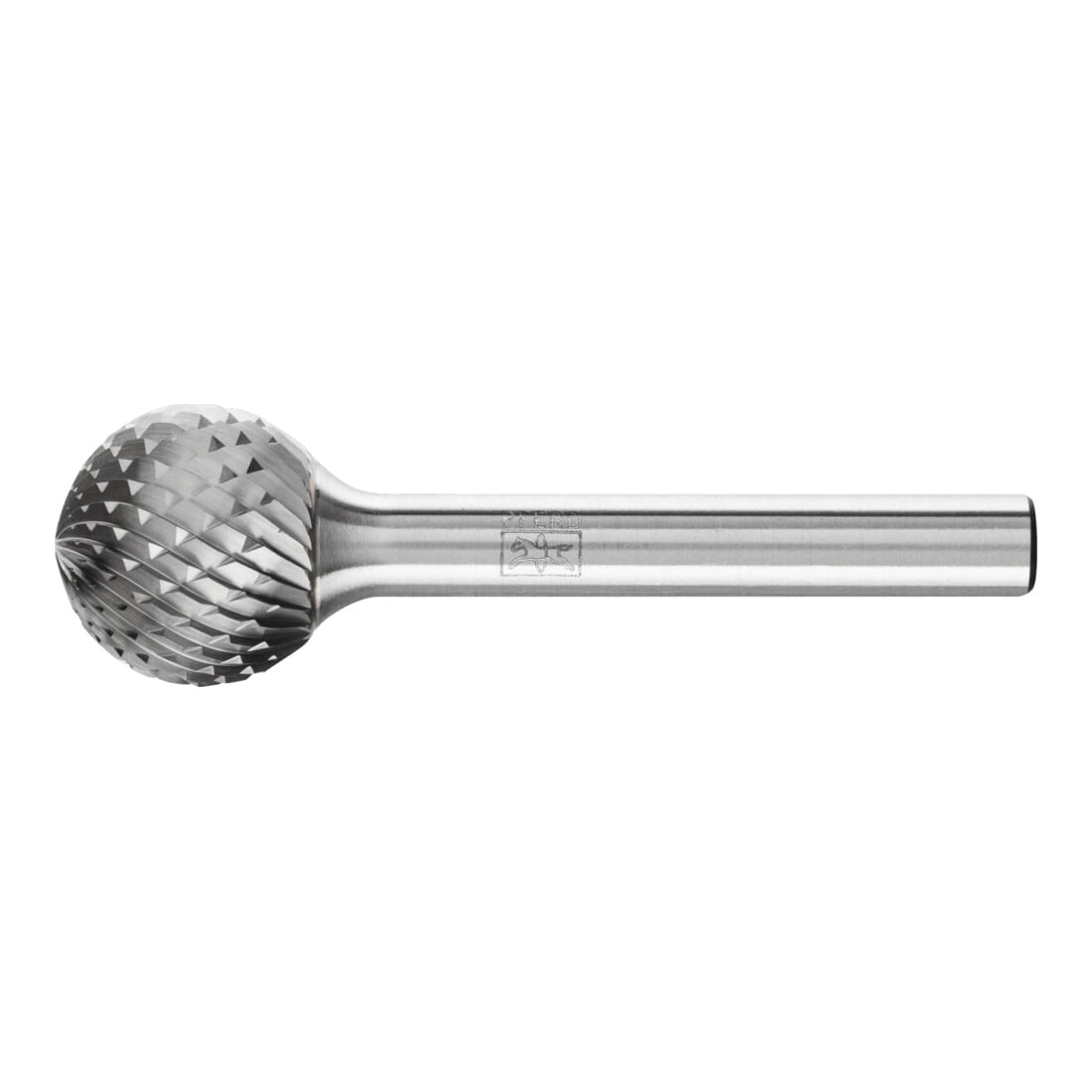 PFERD TOOLS Hartmetall Frässtift Kugel KUD Ø 16x14 mm Schaft-Ø 6 mm Z4 universal mittel fein