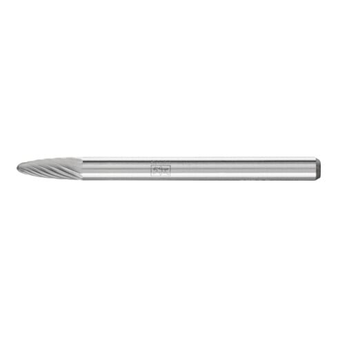 PFERD TOOLS Hartmetall Frässtift Rundbogen RBF Ø 03x07 mm Schaft-Ø 3 mm Z5 universal fein