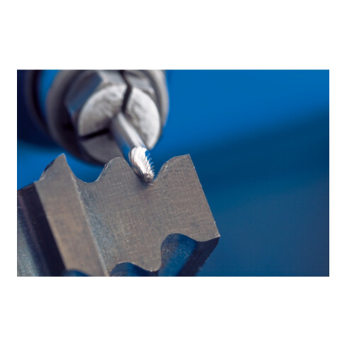 PFERD TOOLS Hartmetall Frässtift Rundbogen RBF Ø 03x07 mm Schaft-Ø 3 mm Z5 universal fein