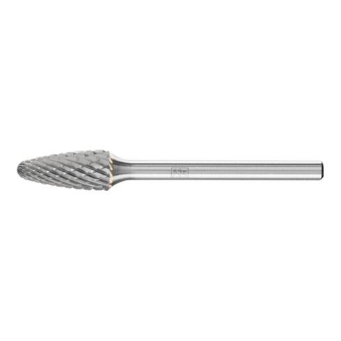 PFERD TOOLS Hartmetall Frässtift Rundbogen RBF Ø 06x13 mm Schaft-Ø 3 mm Z4 universal mittel fein
