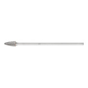 PFERD TOOLS Hartmetall Frässtift Rundbogen RBF Ø 06x13 mm Schaft-Ø 3x75 mm Z5 universal fein